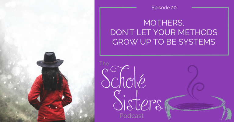 SS #20: Mothers, Don’t Let Your Methods Grow up to Be Systems (with Karen Glass)