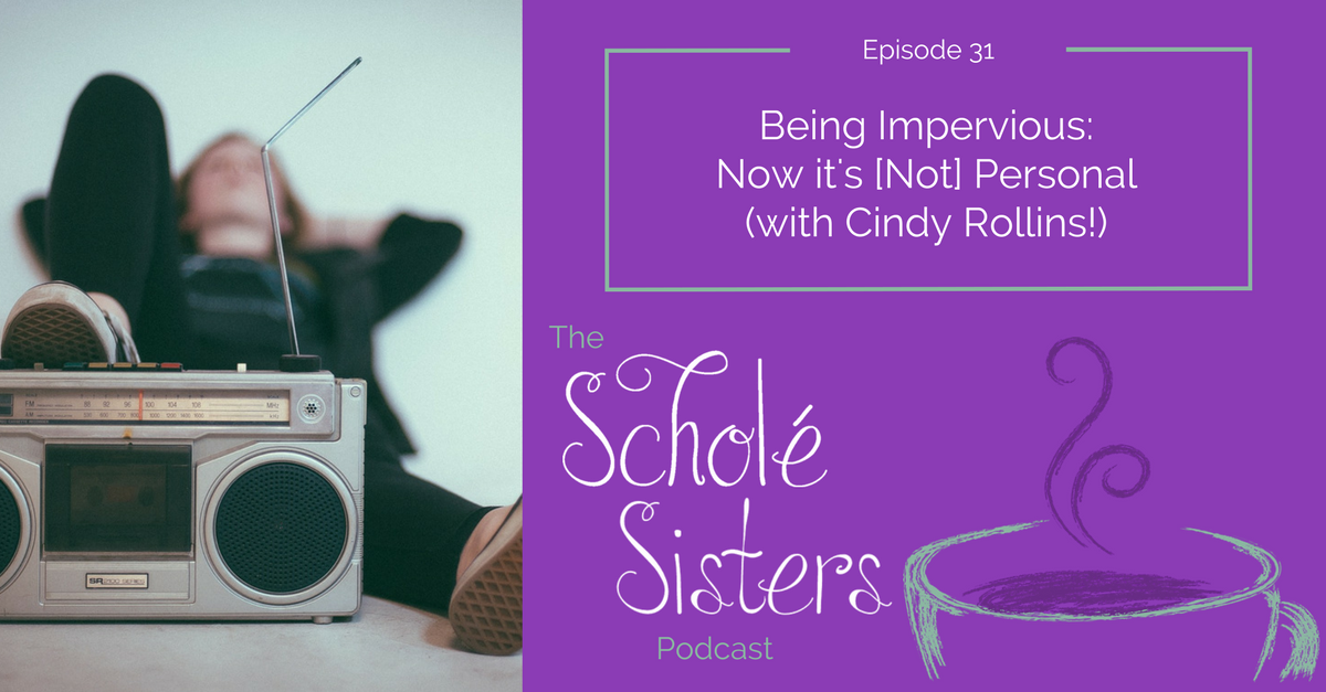 SS #31: Being Impervious: Now it’s [Not] Personal (with Cindy Rollins!)